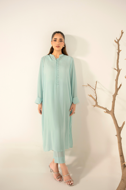 Aqua Green Co-ord