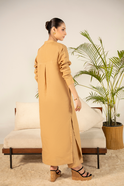 Camel Linen Coord