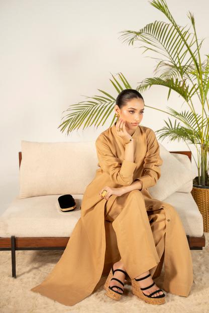 Camel Linen Coord