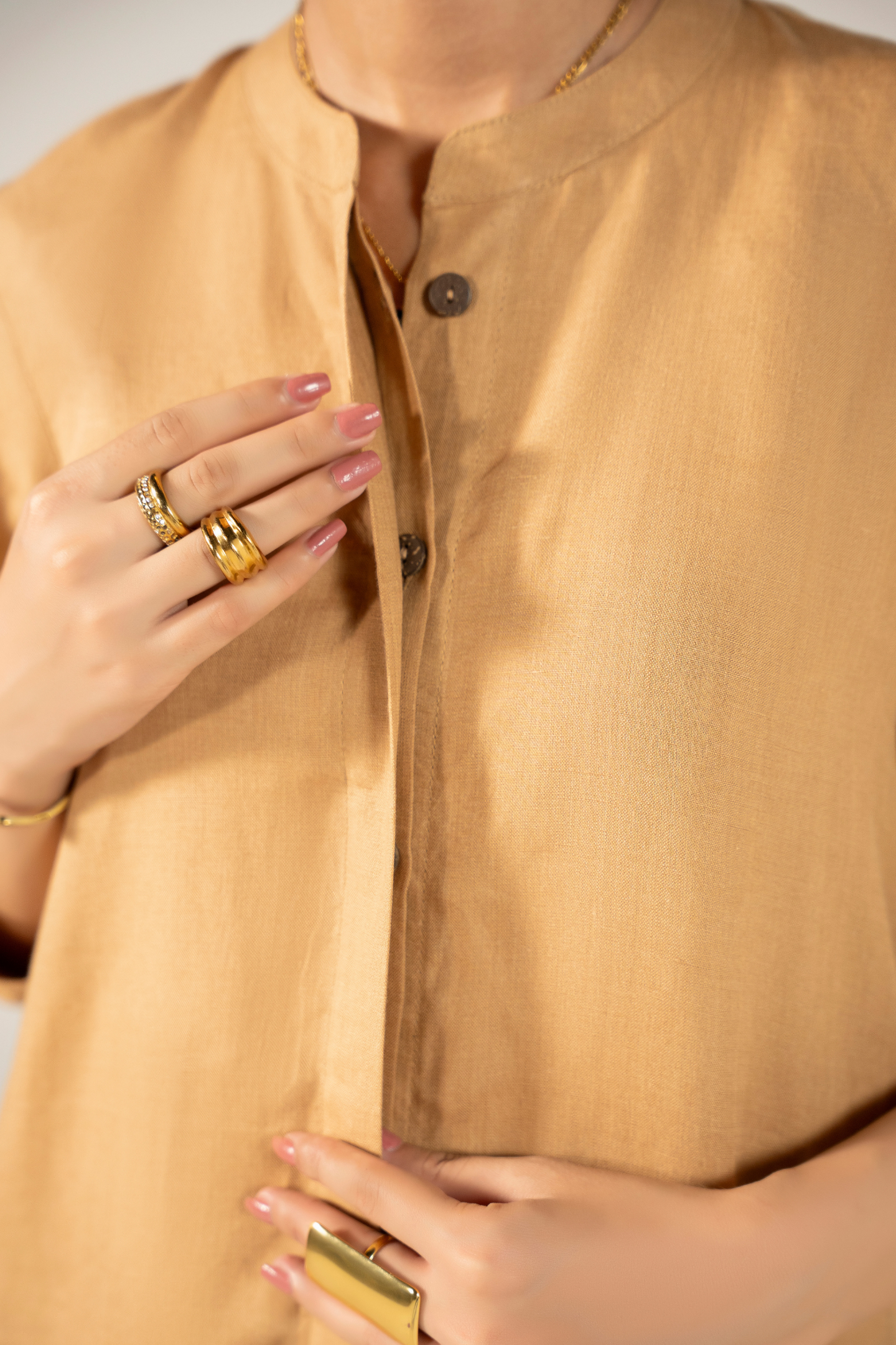 Camel Linen Coord