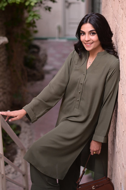 Olive Green Coord